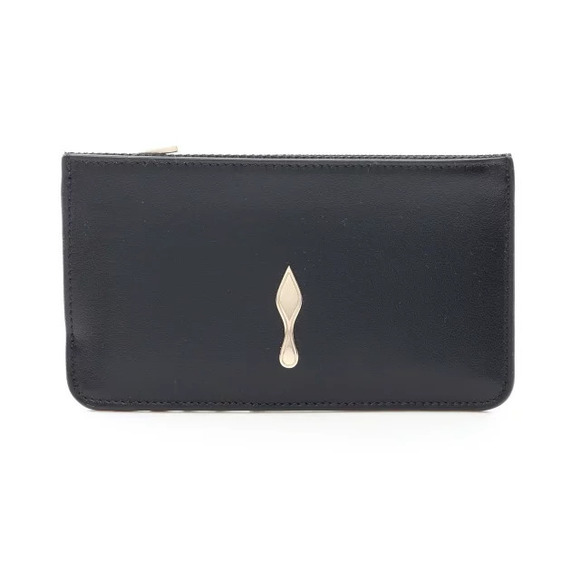 Christian Louboutin Handbags - Christian Louboutin Card Case Wallet Coin Purse Wallet Leather Black
